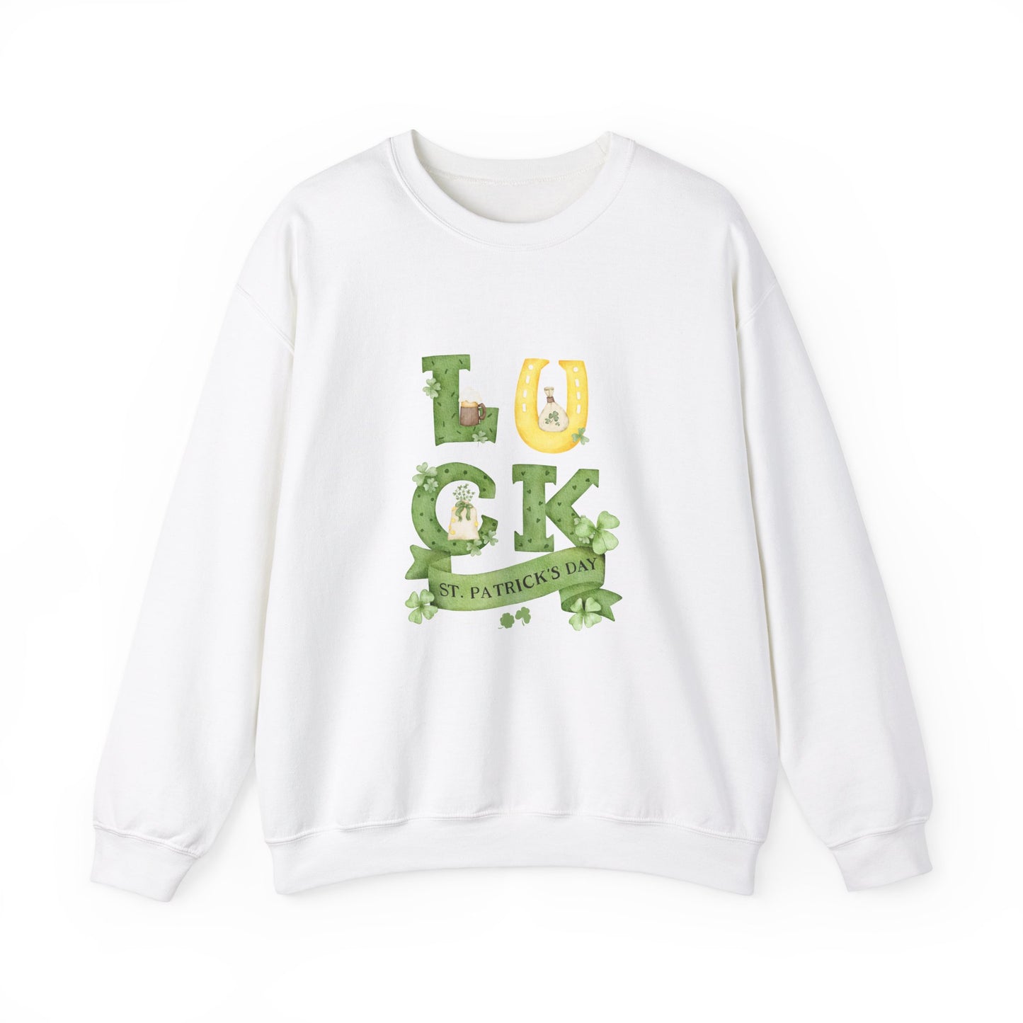 Luck Unisex Heavy Blend™ Crewneck Sweatshirt