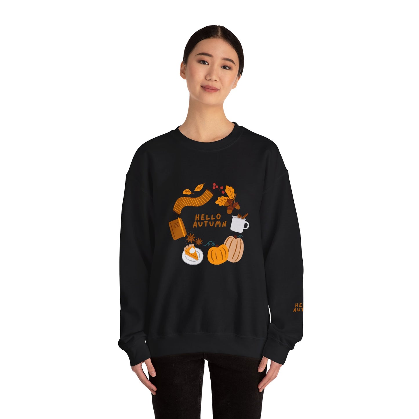 Colourful Autumn Unisex Heavy Blend™ Crewneck Sweatshirt