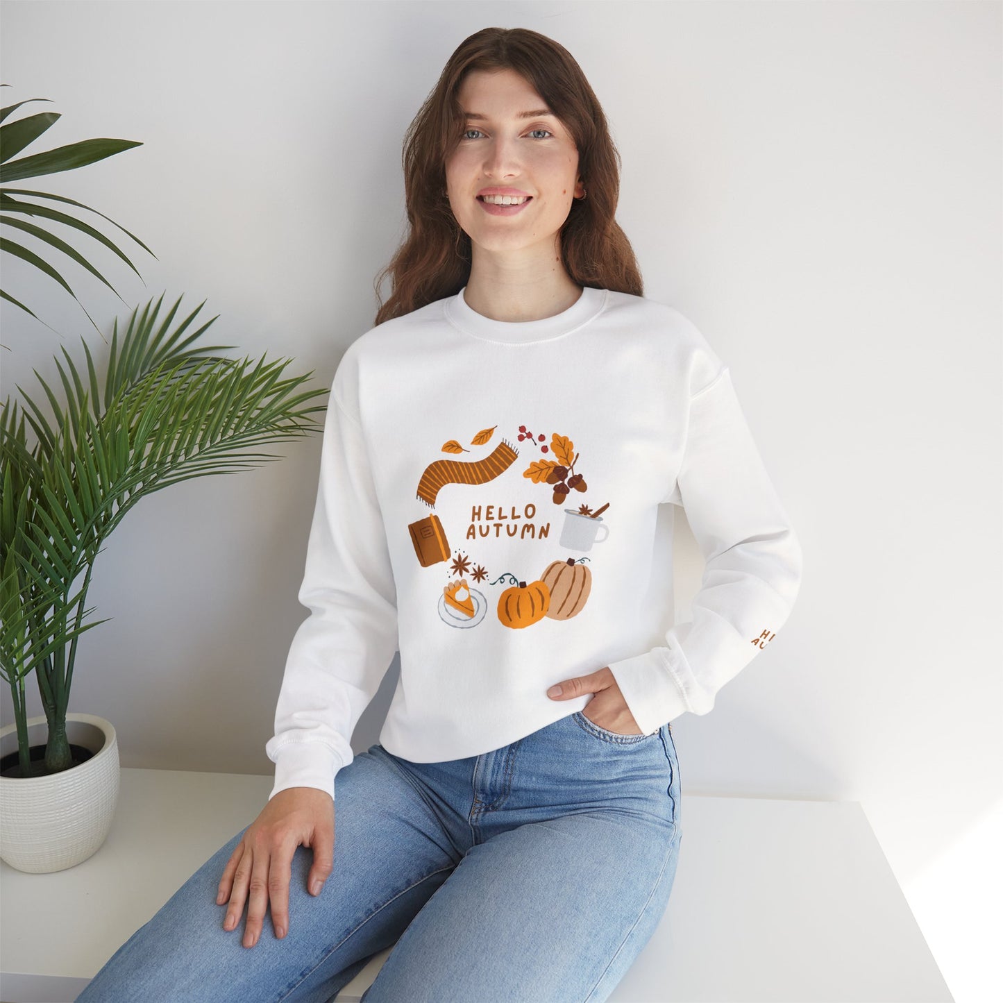 Colourful Autumn Unisex Heavy Blend™ Crewneck Sweatshirt