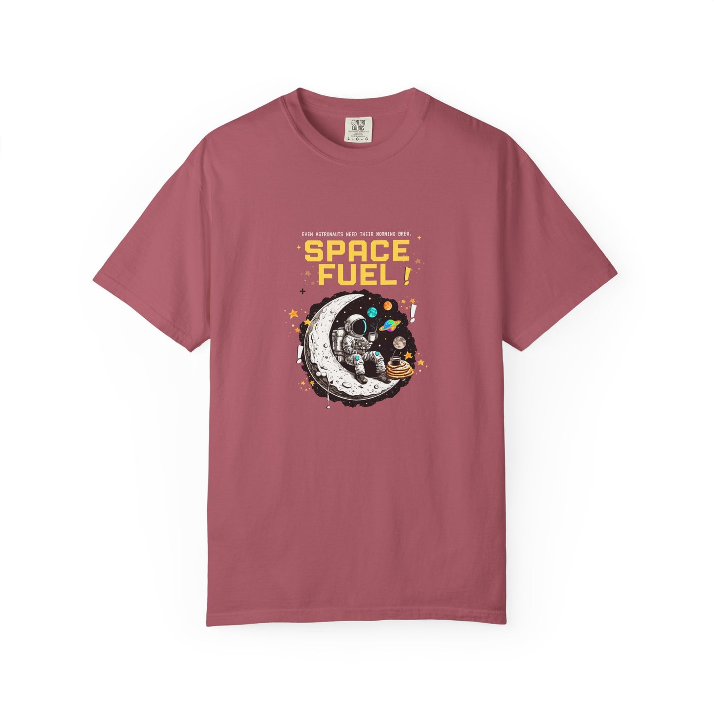 Space Fuel Unisex Garment-Dyed T-shirt