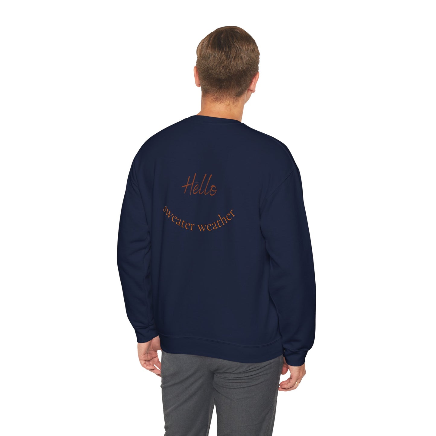 Hello Sweater Weather Unisex Heavy Blend™ Crewneck Sweatshirt