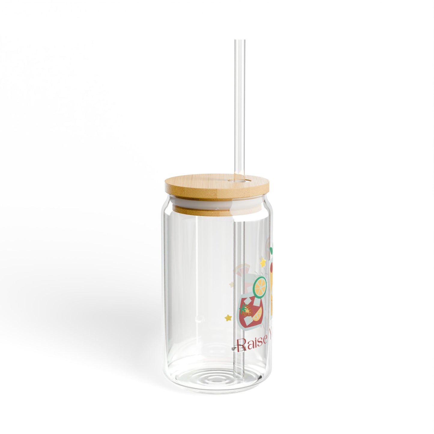 Raise Your Drinks Sipper Glass, 16oz