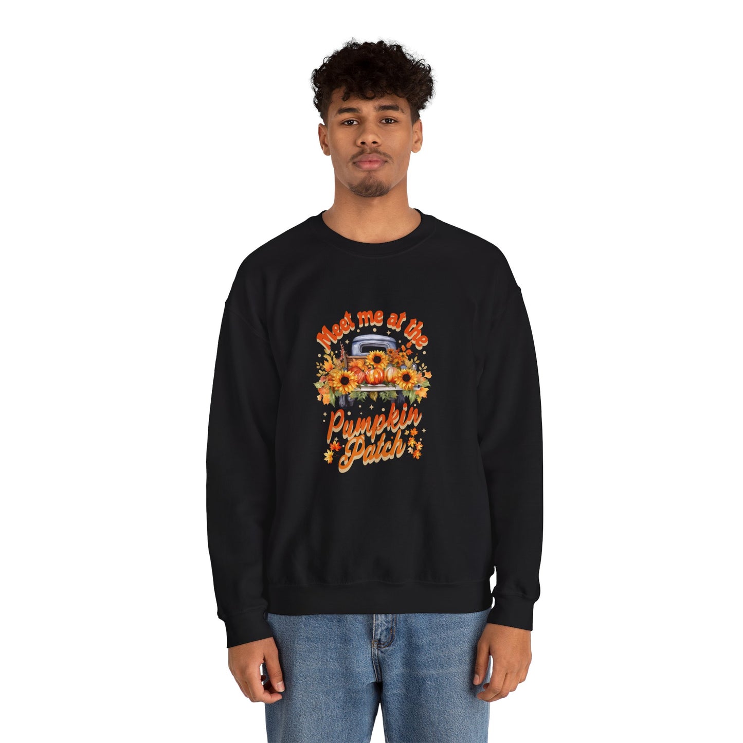 Meet Me At The Pumpkin Patch Unisex Heavy Blend™ Crewneck Sweatshirt