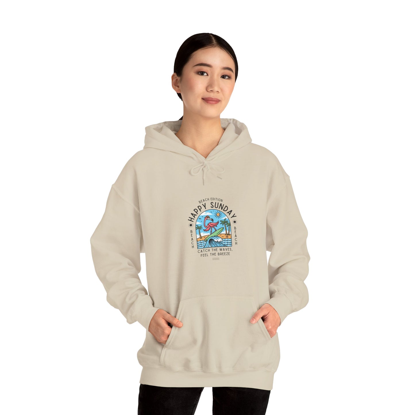 Happy Sunday Unisex Heavy Blend™ Hooded Sweatshirt