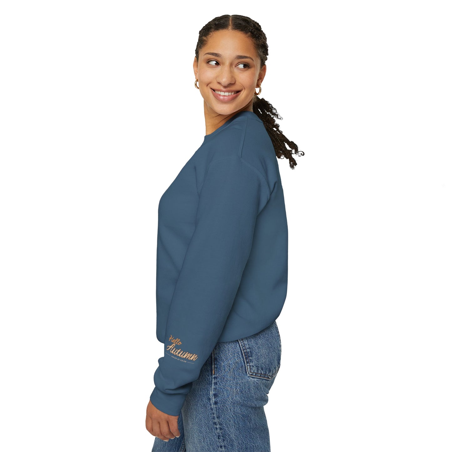 Hello Autumn Season Of Colour Unisex Heavy Blend™ Crewneck Sweatshirt