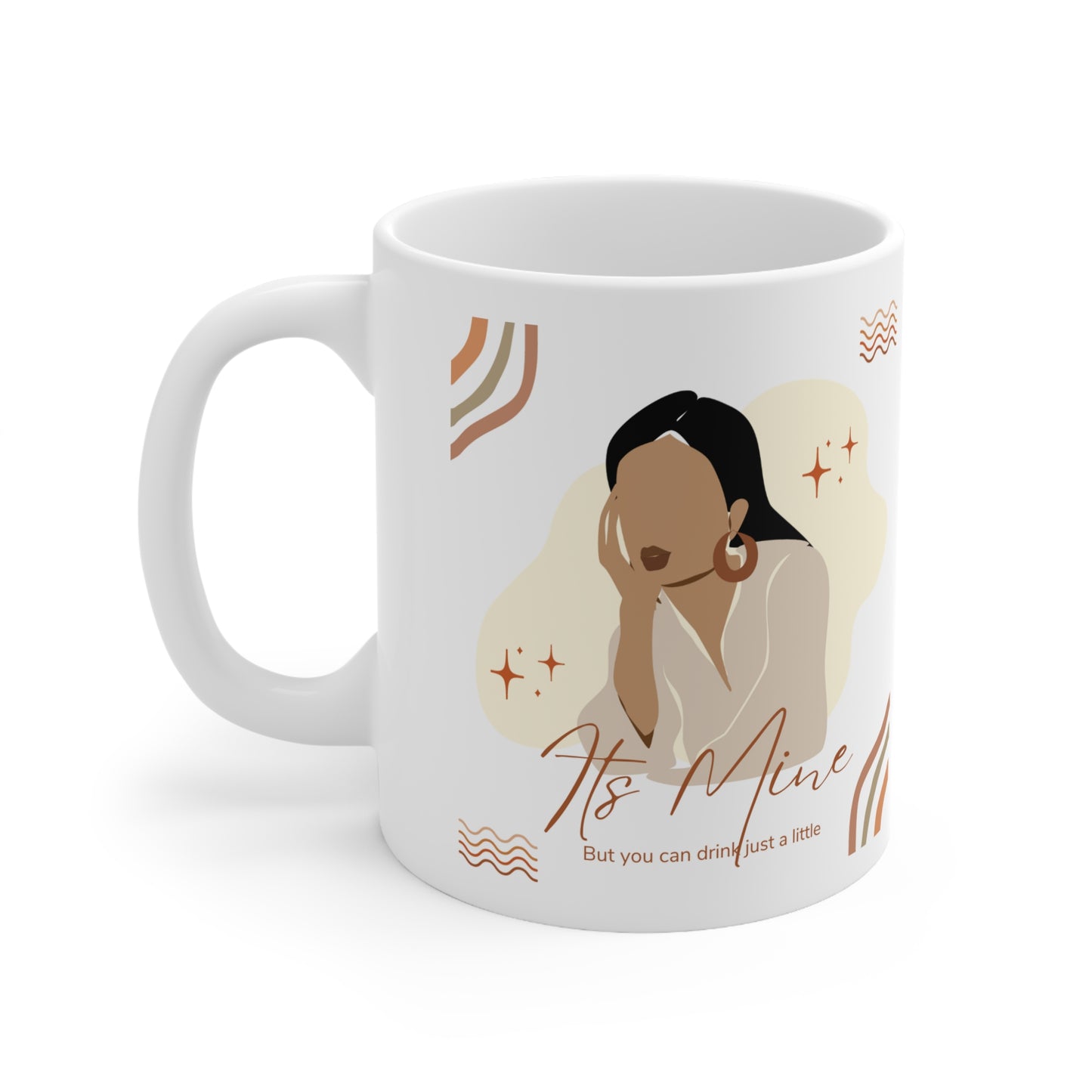 It's Mine Ceramic Coffee Mug, 11oz
