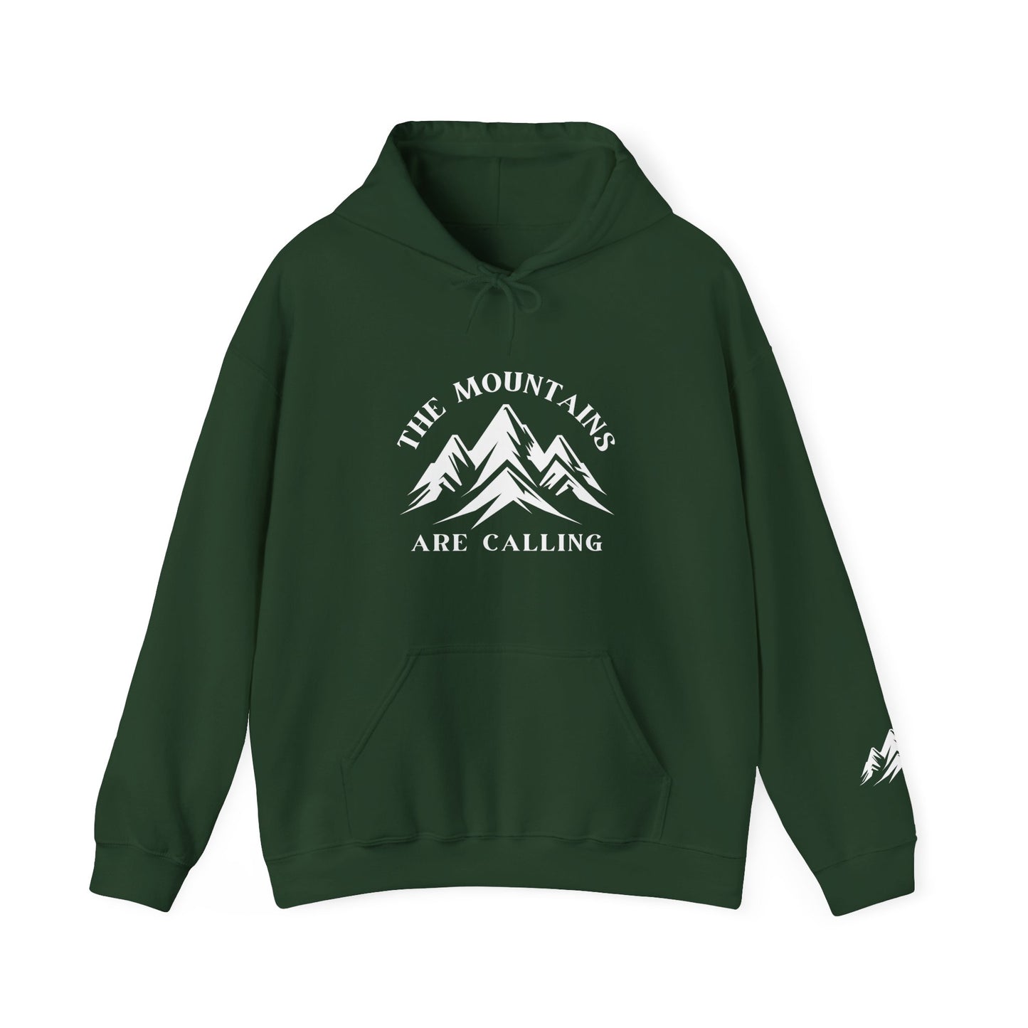 The Mountains Are Calling Unisex Heavy Blend™ Hooded Sweatshirt