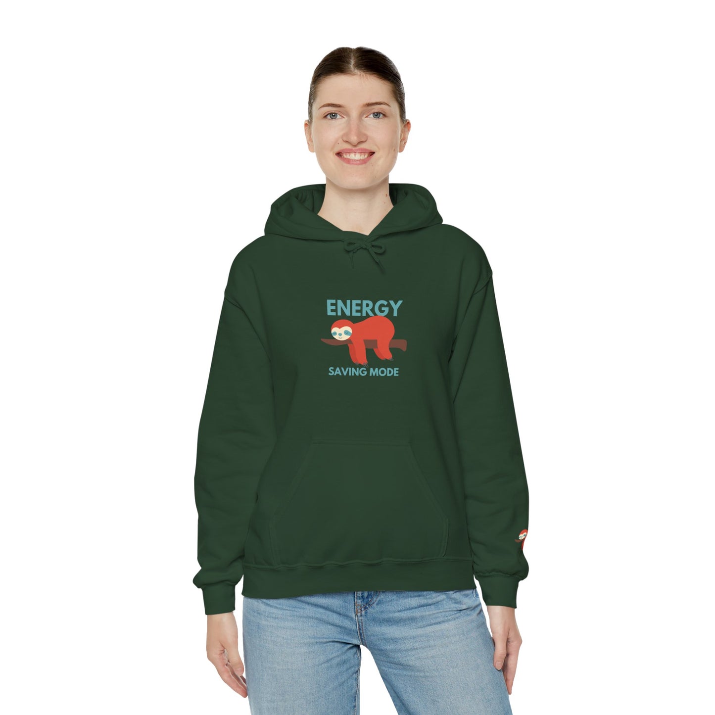 Energy Saving Mode Unisex Heavy Blend™ Hooded Sweatshirt
