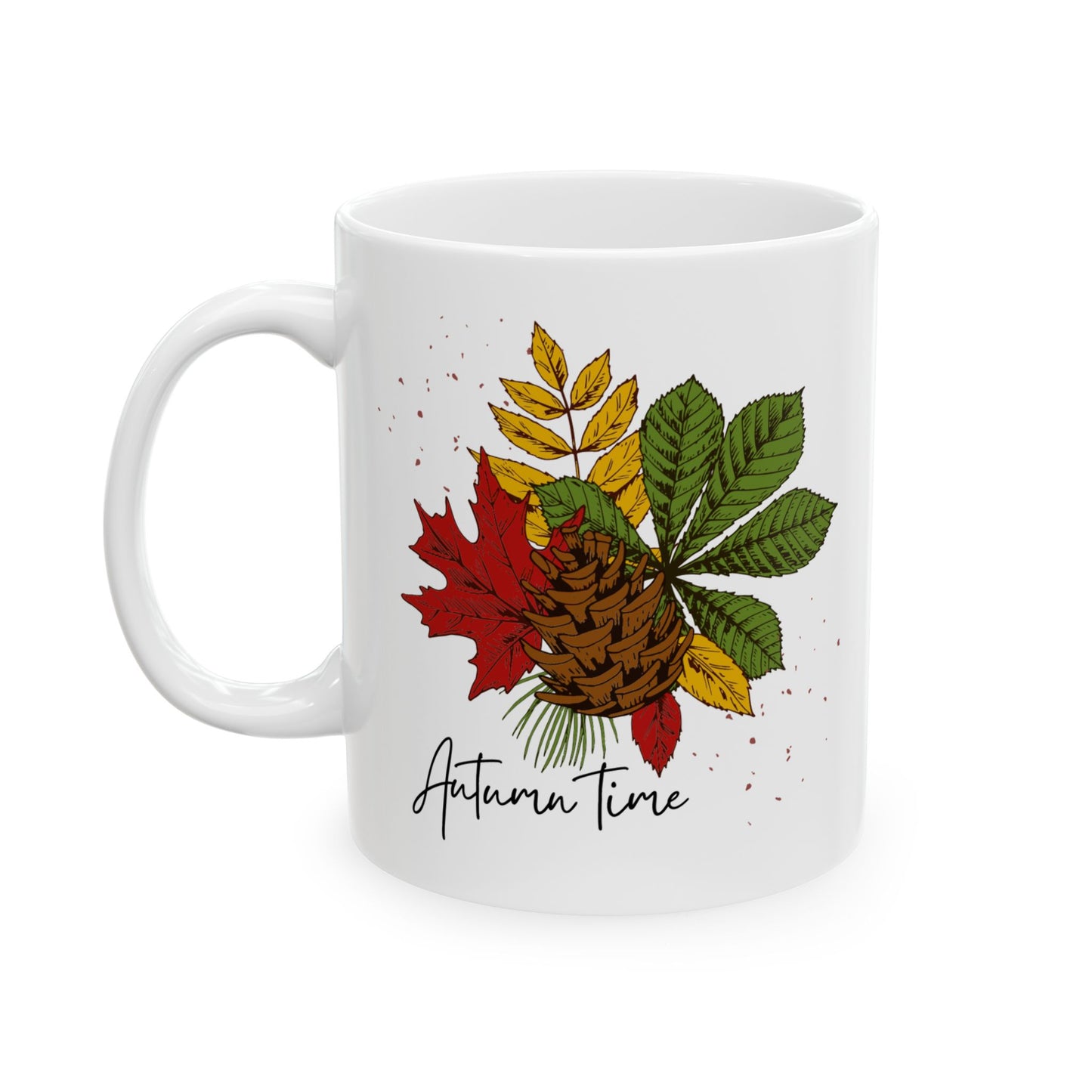 Autumn Time Ceramic Mug, (11oz, 15oz)