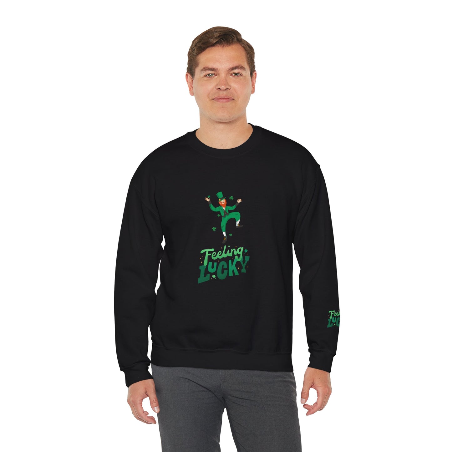 Feeling Lucky Unisex Heavy Blend™ Crewneck Sweatshirt