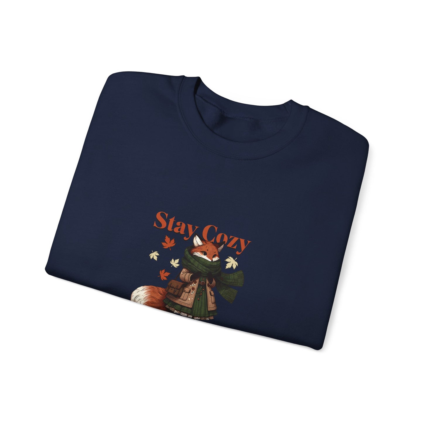 Stay Cozy Stay Foxy Women's Heavy Blend™ Crewneck Sweatshirt