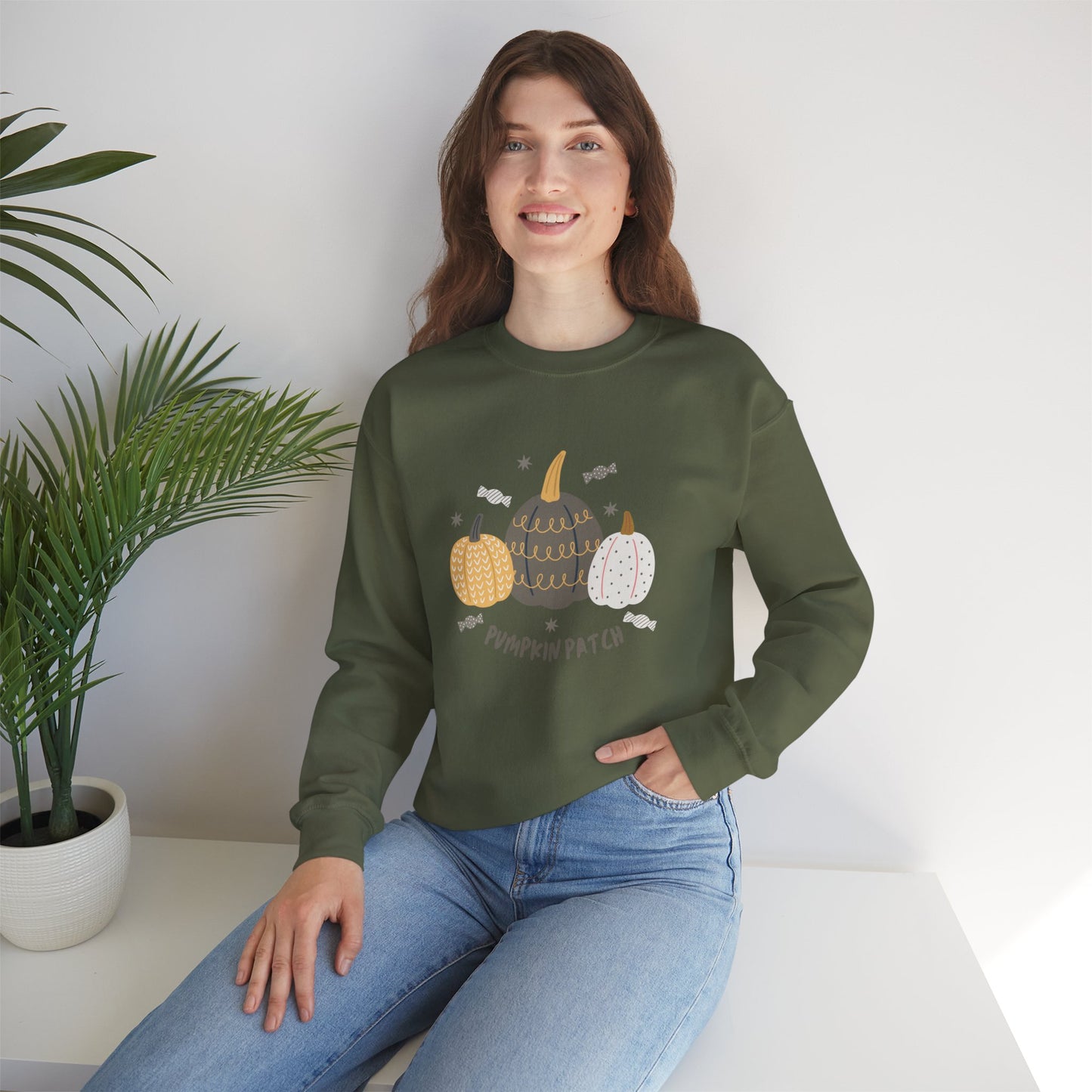 Pumpkin Patch Unisex Heavy Blend™ Crewneck Sweatshirt
