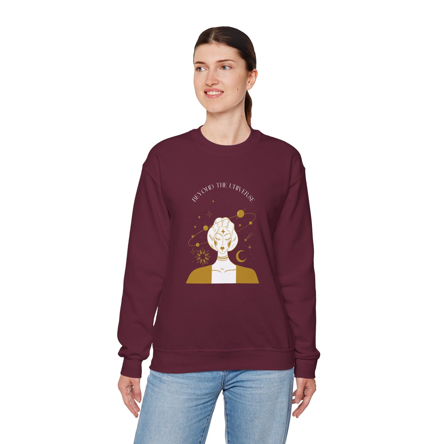 Beyond The Universe Women's Heavy Blend™ Crewneck Sweatshirt
