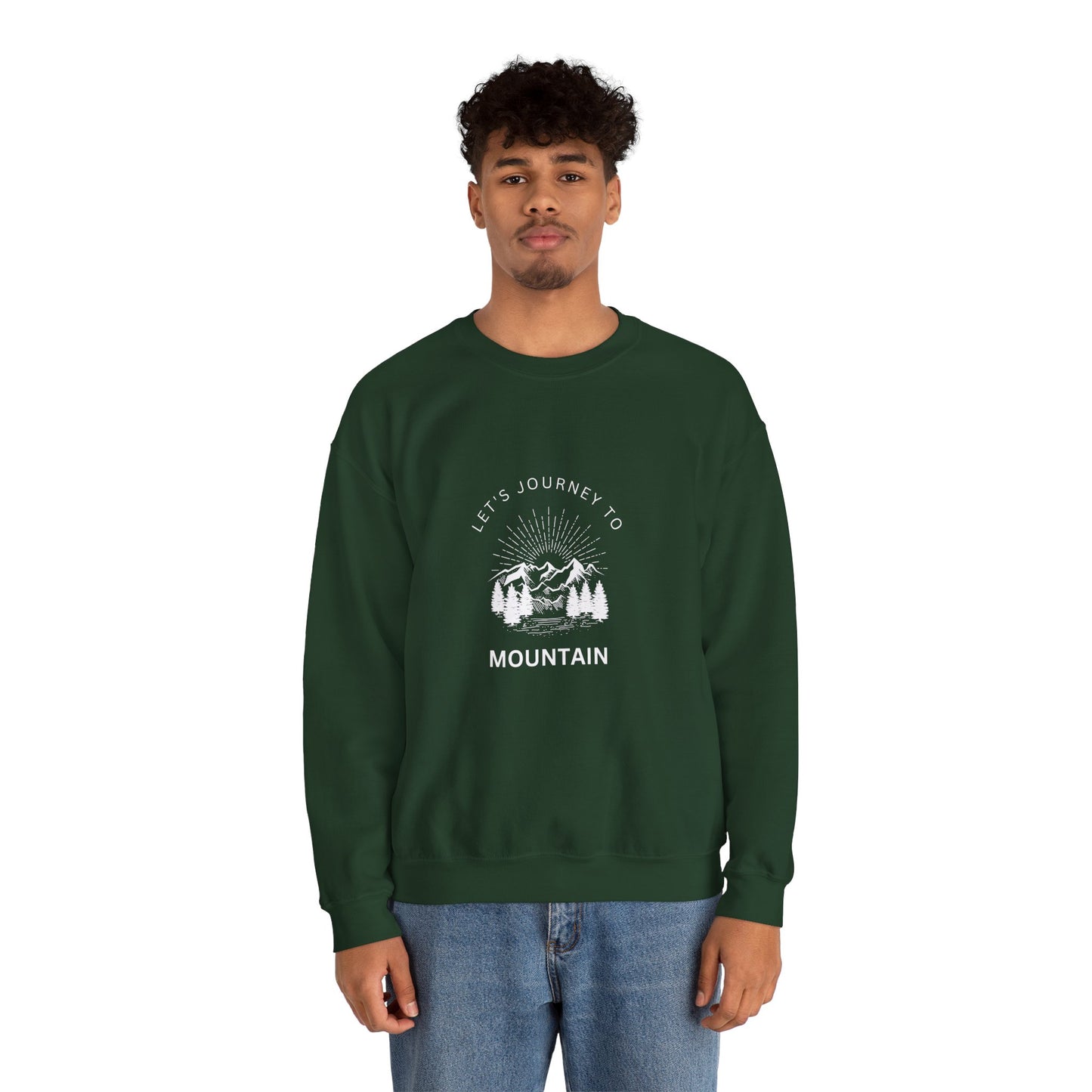 Mountain Unisex Heavy Blend™ Crewneck Sweatshirt