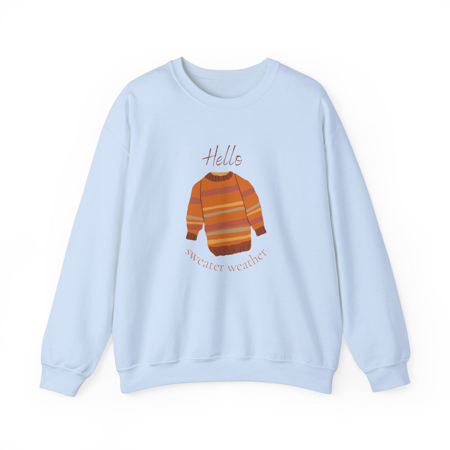 Hello Sweater Weather Unisex Heavy Blend™ Crewneck Sweatshirt