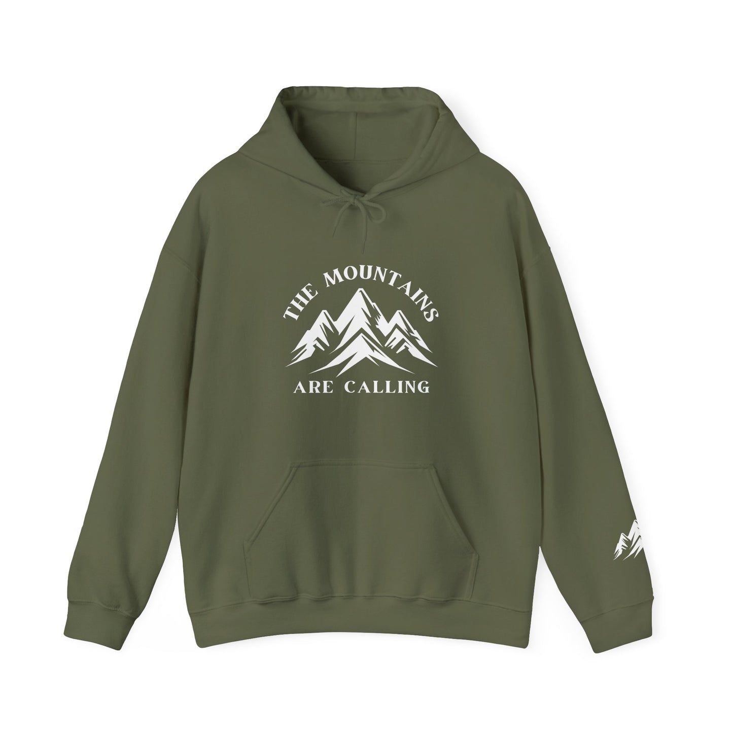 The Mountains Are Calling Unisex Heavy Blend™ Hooded Sweatshirt