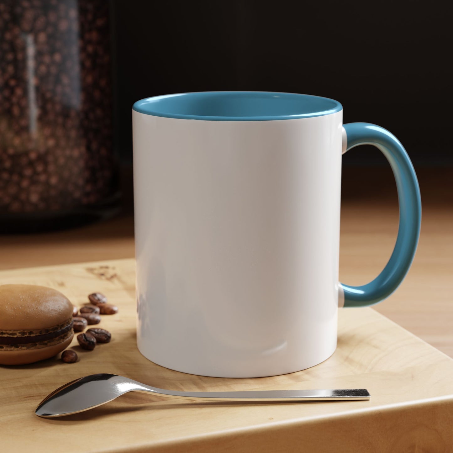 We Love You Mom Accent Coffee Mug (11, 15oz)
