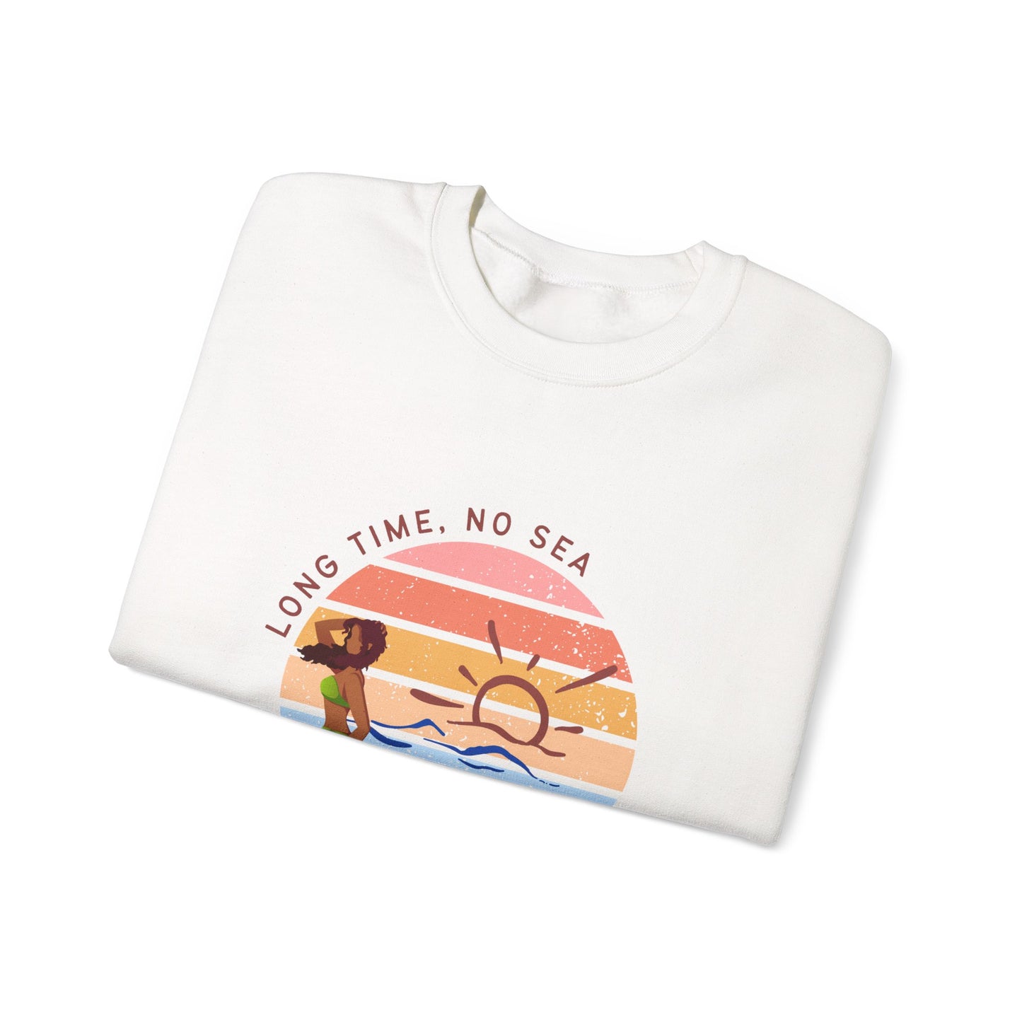 Long Time, No See Women's Heavy Blend™ Crewneck Sweatshirt