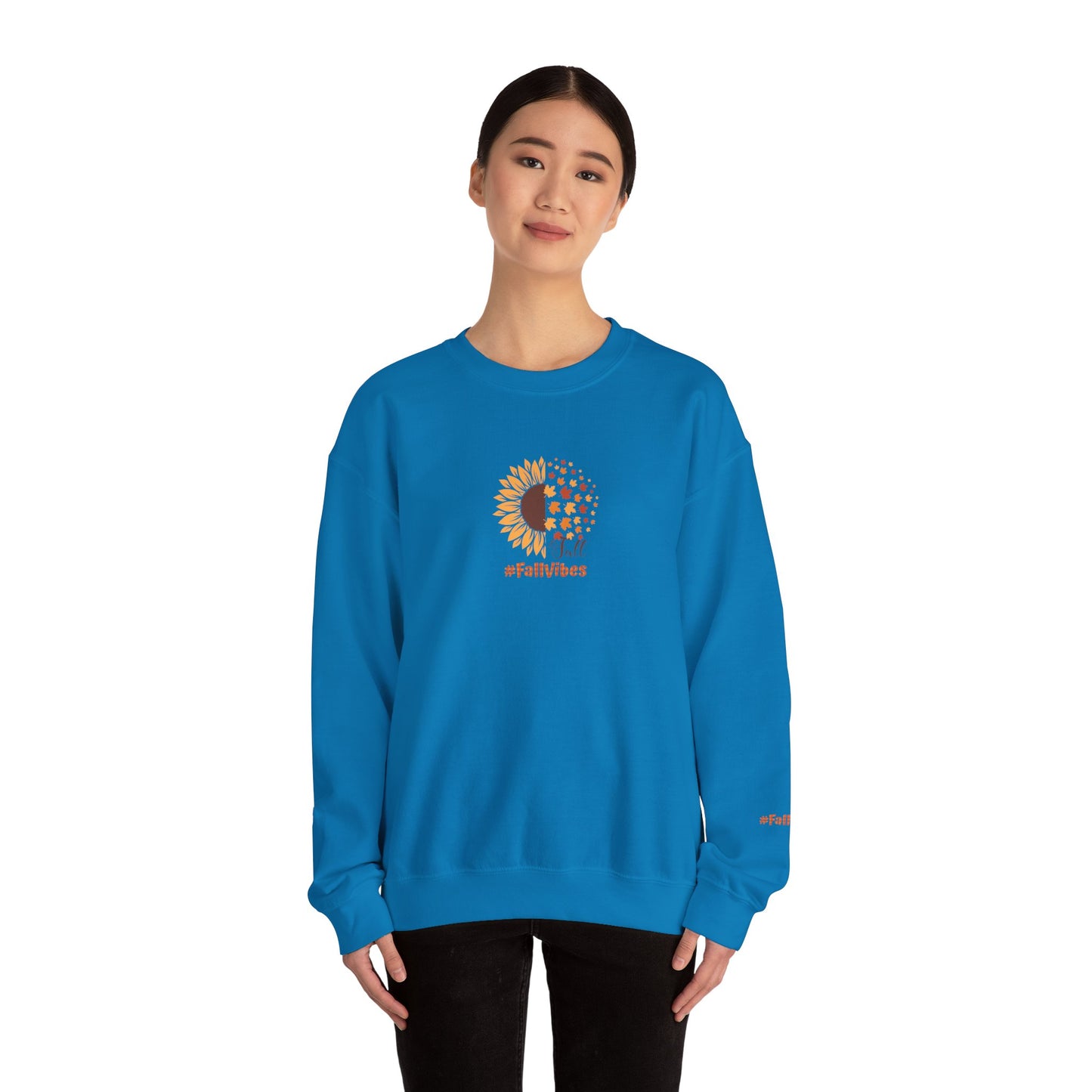 Fall Vibes Unisex Heavy Blend™ Crewneck Sweatshirt