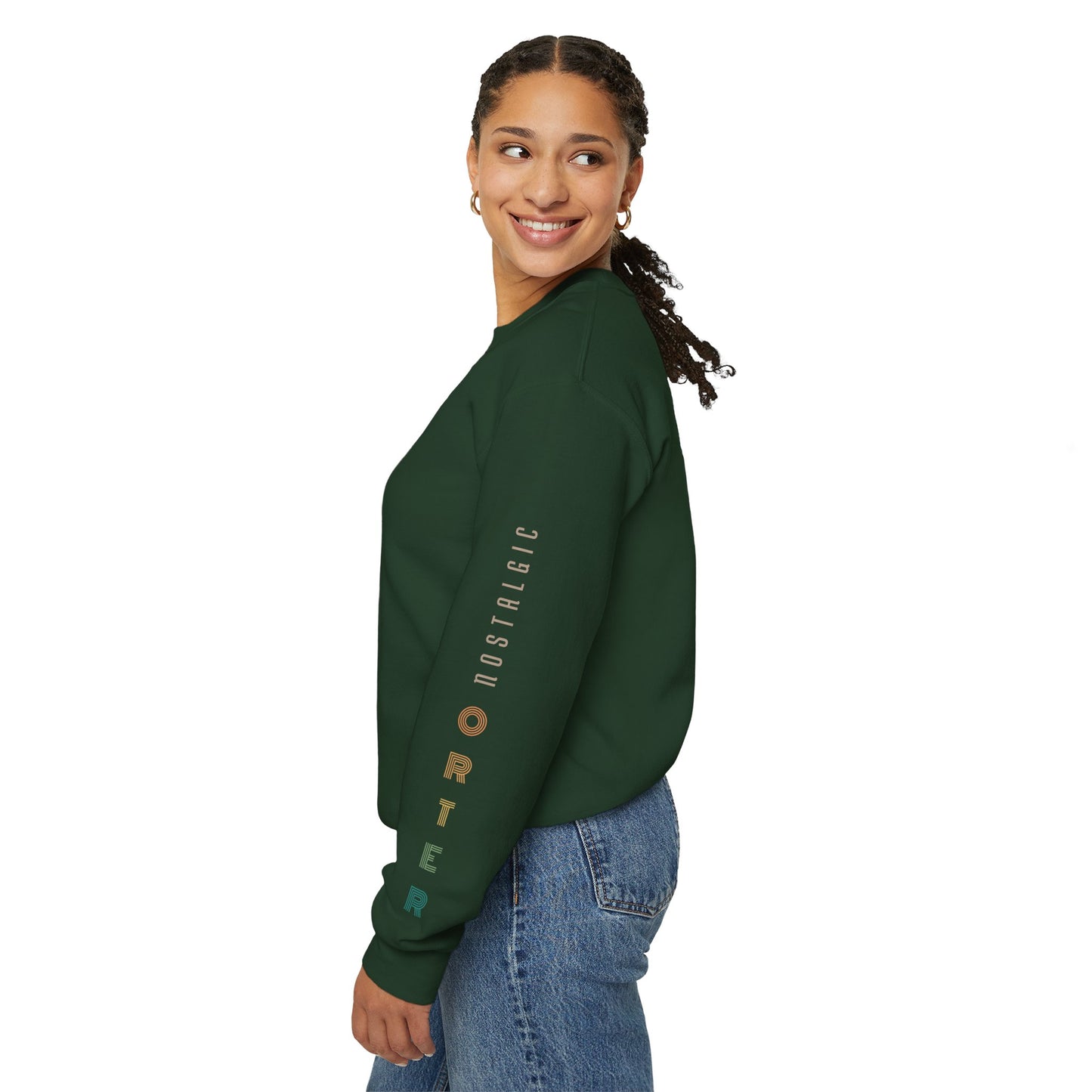 Retro Nostalgic Unisex Heavy Blend™ Crewneck Sweatshirt