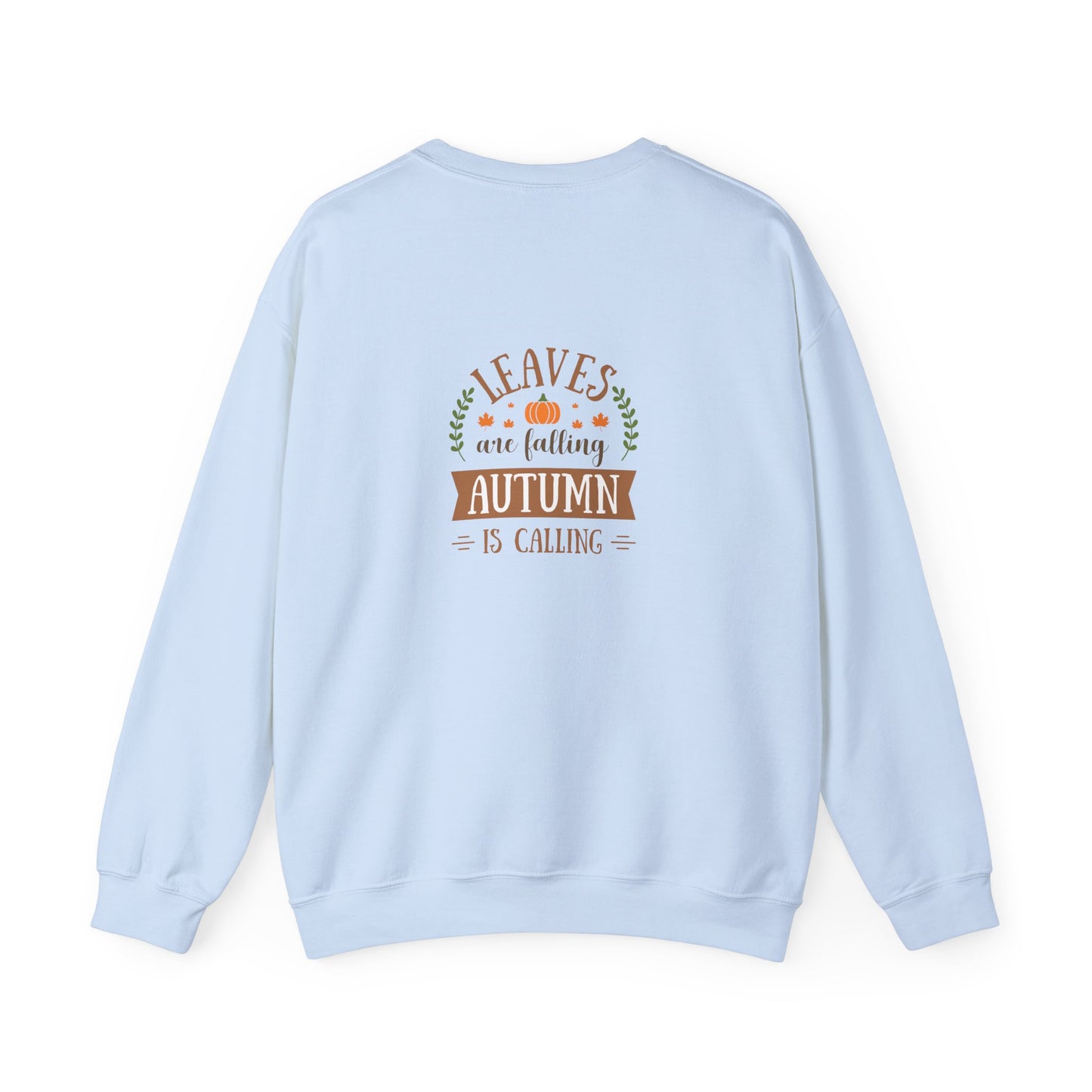 Leaves Are Falling Autumn Is Calling Unisex Heavy Blend™ Crewneck Sweatshirt