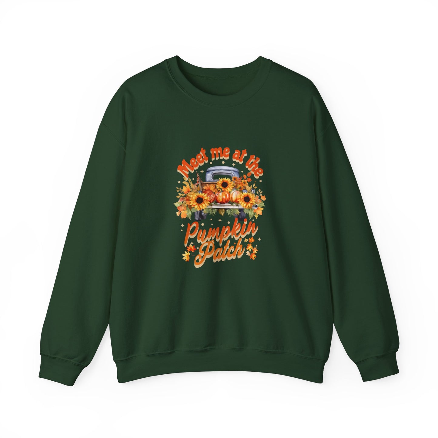 Meet Me At The Pumpkin Patch Unisex Heavy Blend™ Crewneck Sweatshirt