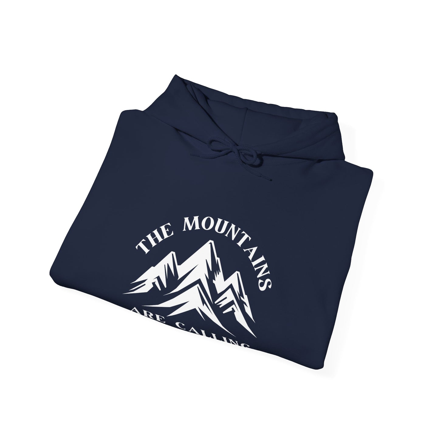 The Mountains Are Calling Unisex Heavy Blend™ Hooded Sweatshirt