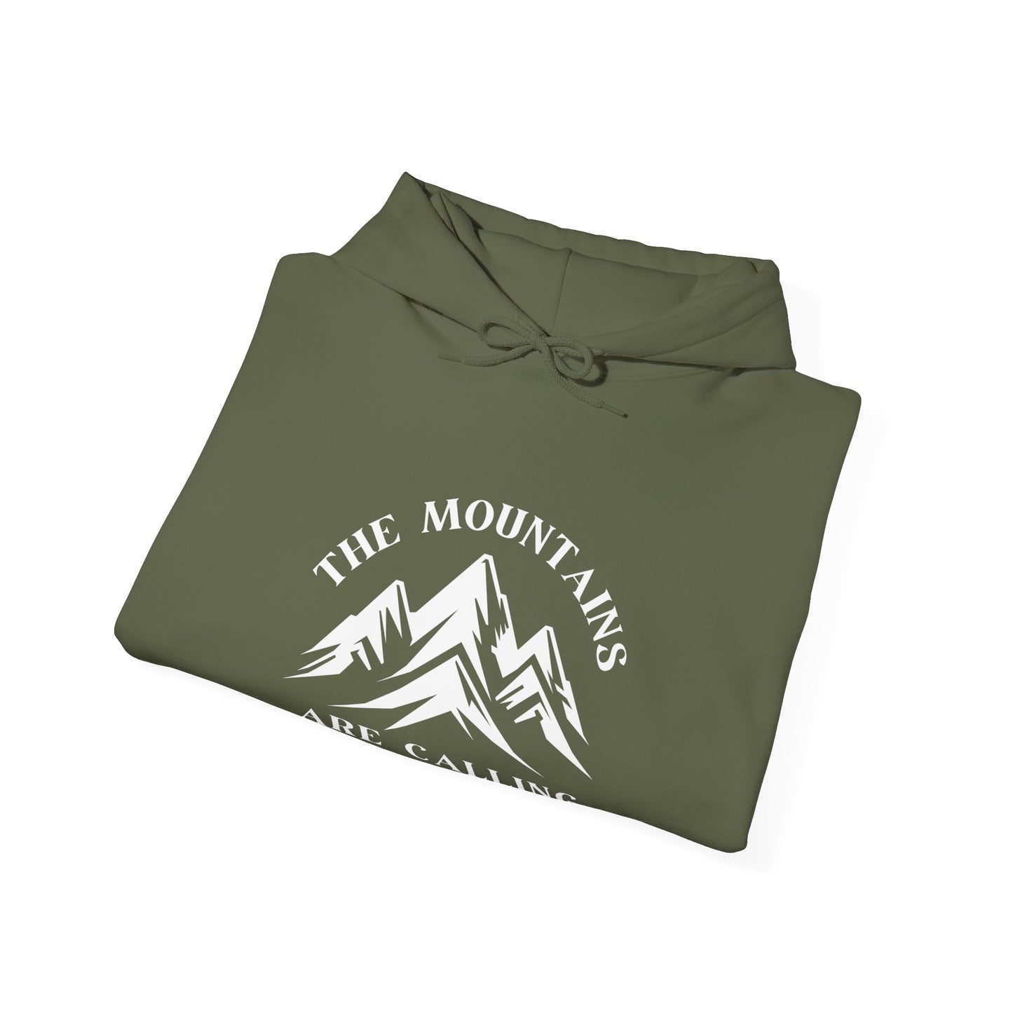The Mountains Are Calling Unisex Heavy Blend™ Hooded Sweatshirt