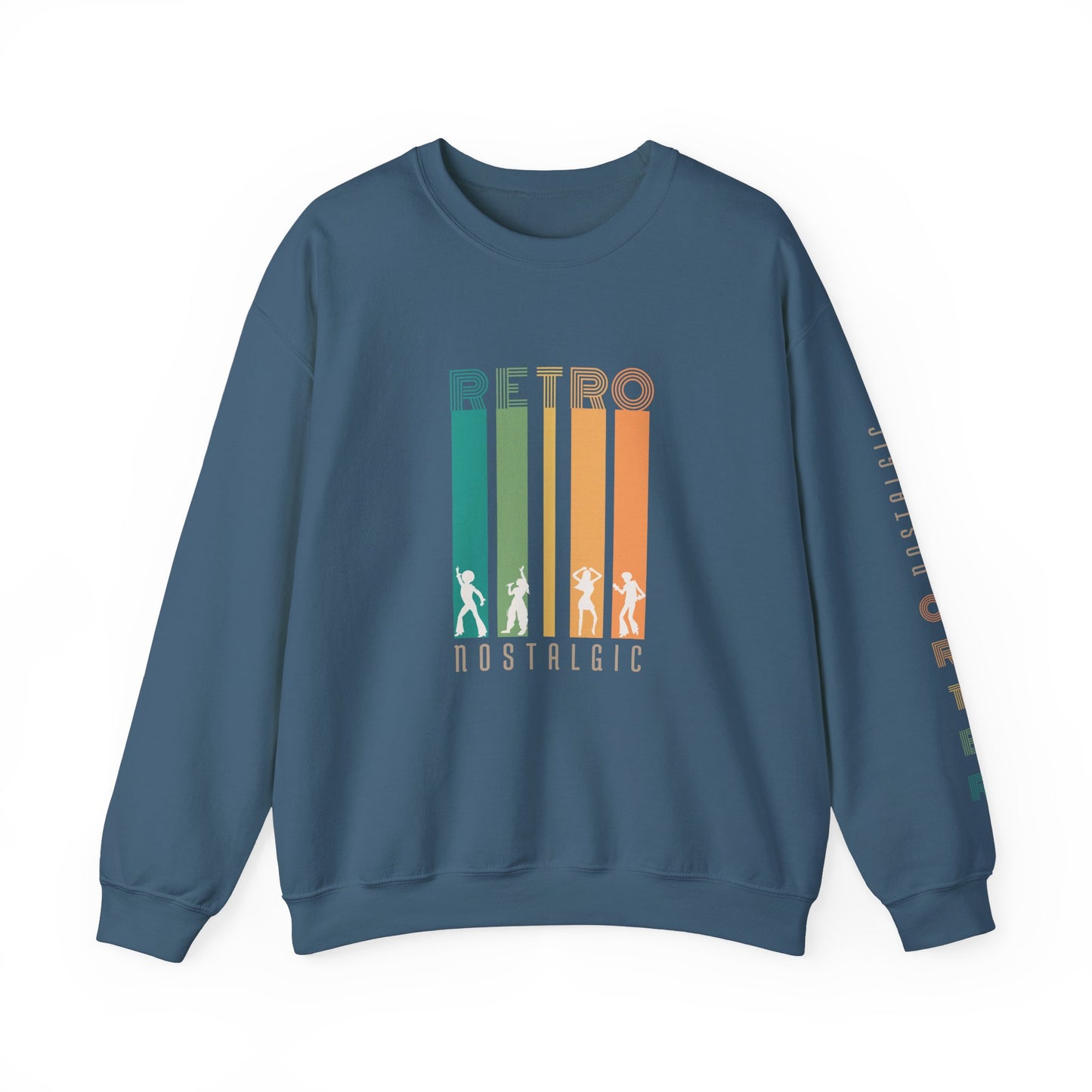 Retro Nostalgic Unisex Heavy Blend™ Crewneck Sweatshirt