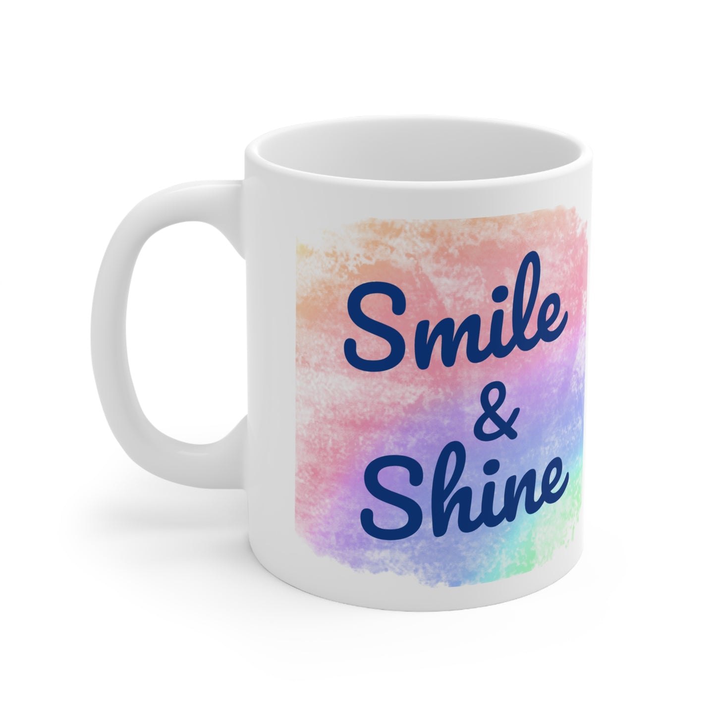 Smile & Shine Ceramic Coffee Mug 11oz