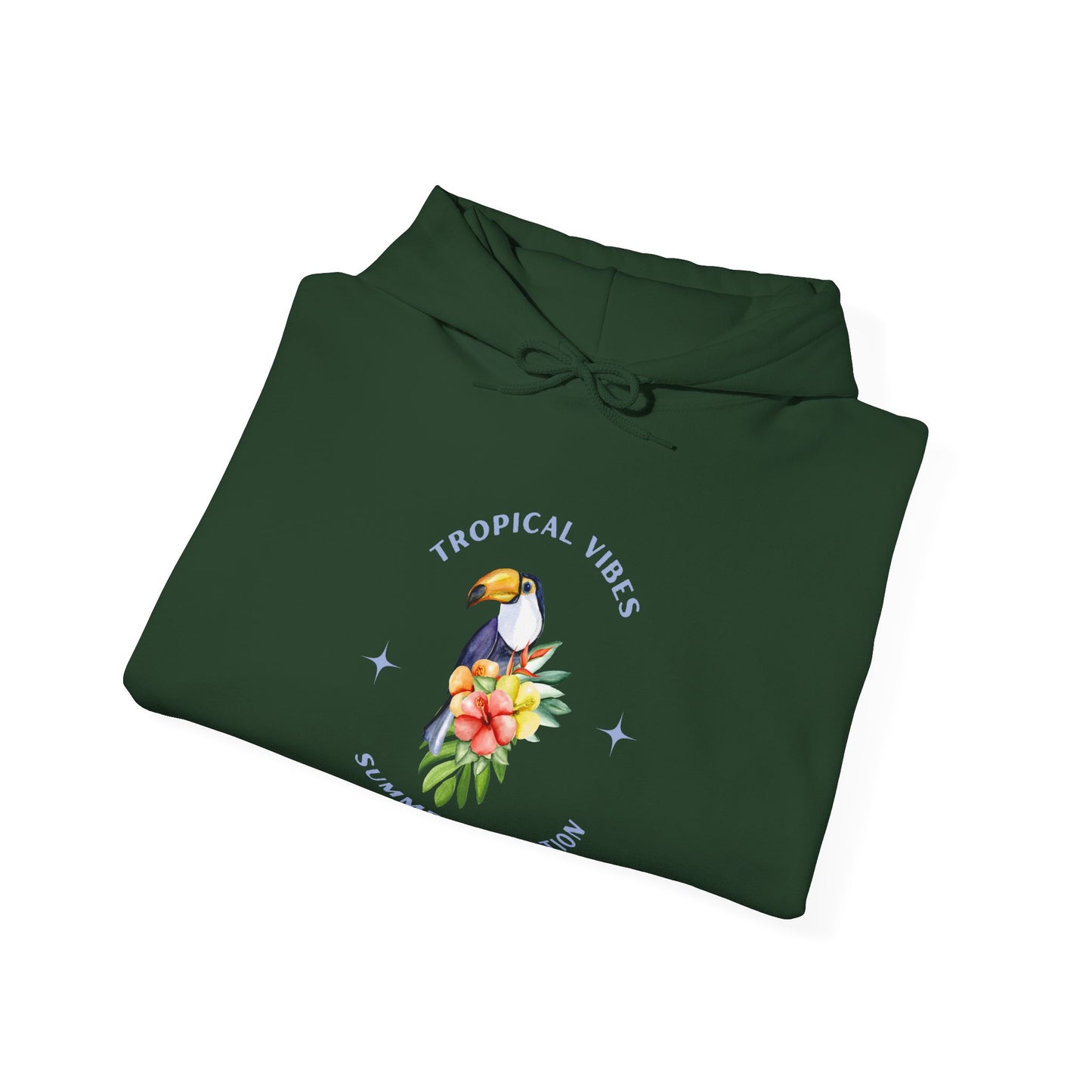 Tropical Vibes Women's Heavy Blend™ Hooded Sweatshirt