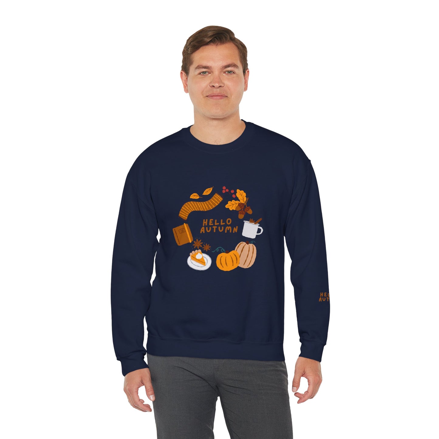 Colourful Autumn Unisex Heavy Blend™ Crewneck Sweatshirt