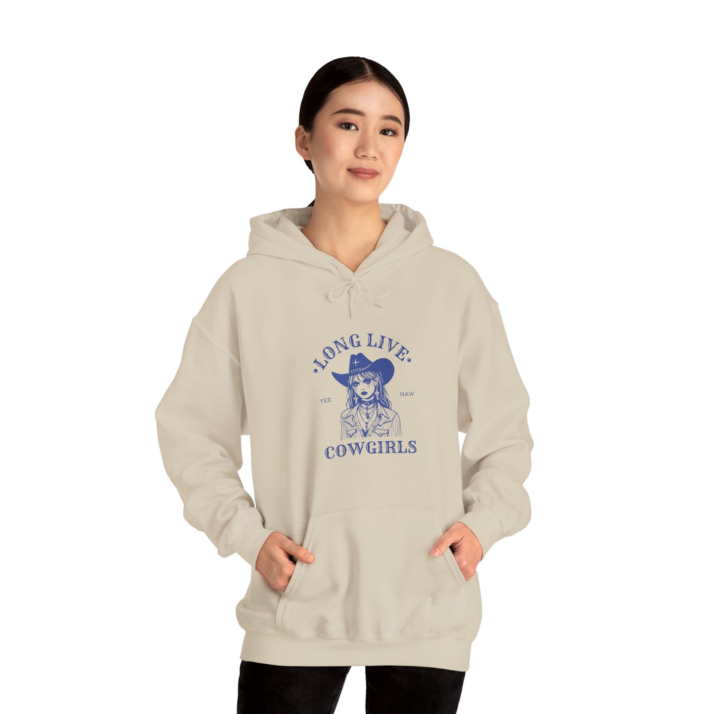 Long Live Cow Girls Women's Heavy Blend™ Hooded Sweatshirt