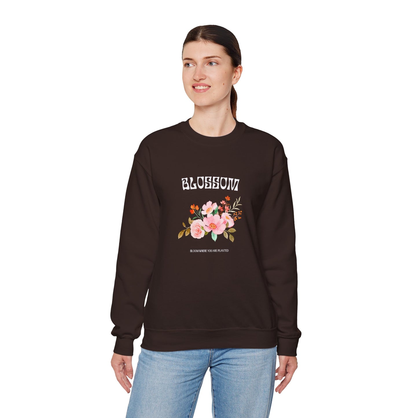 Blossom Women's Heavy Blend™ Crewneck Sweatshirt