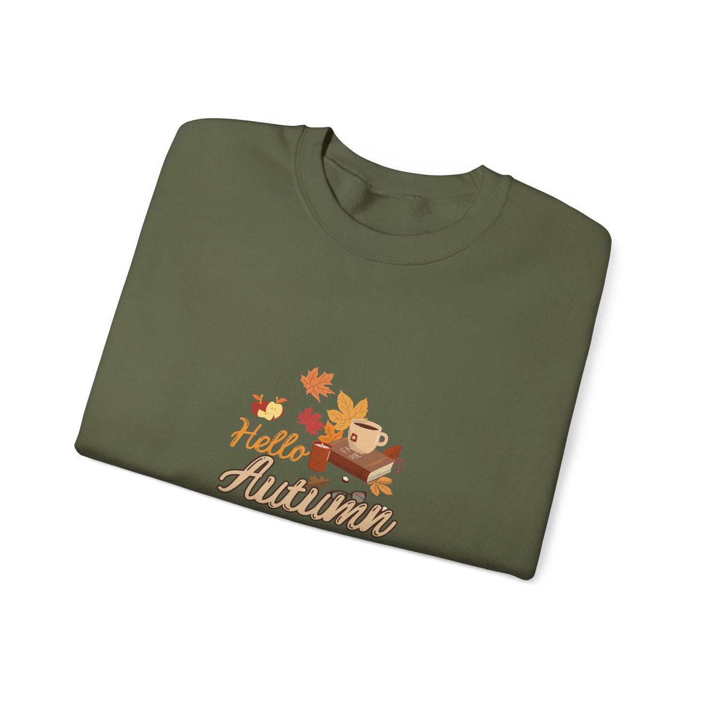 Hello Autumn Season Of Colour Unisex Heavy Blend™ Crewneck Sweatshirt