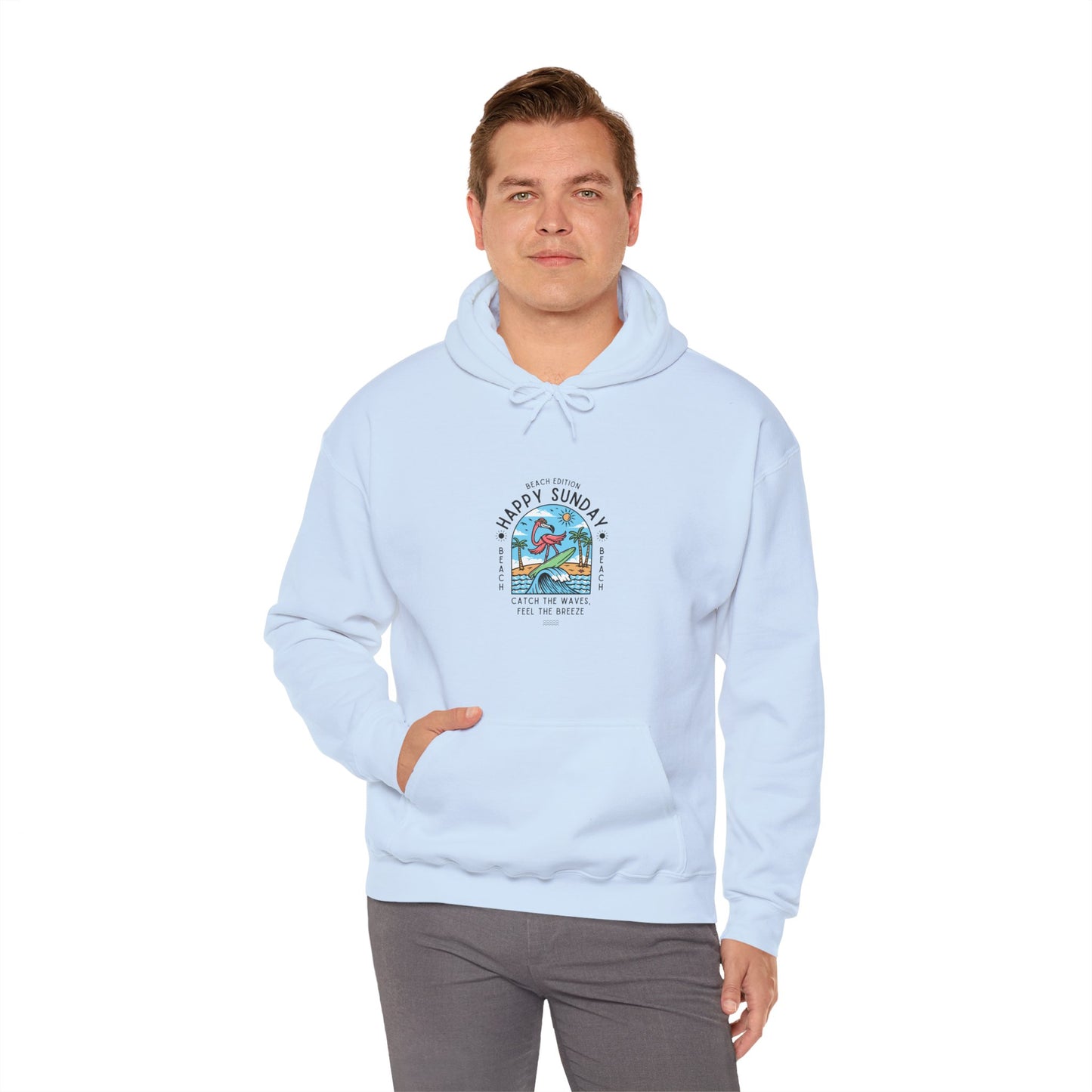 Happy Sunday Unisex Heavy Blend™ Hooded Sweatshirt