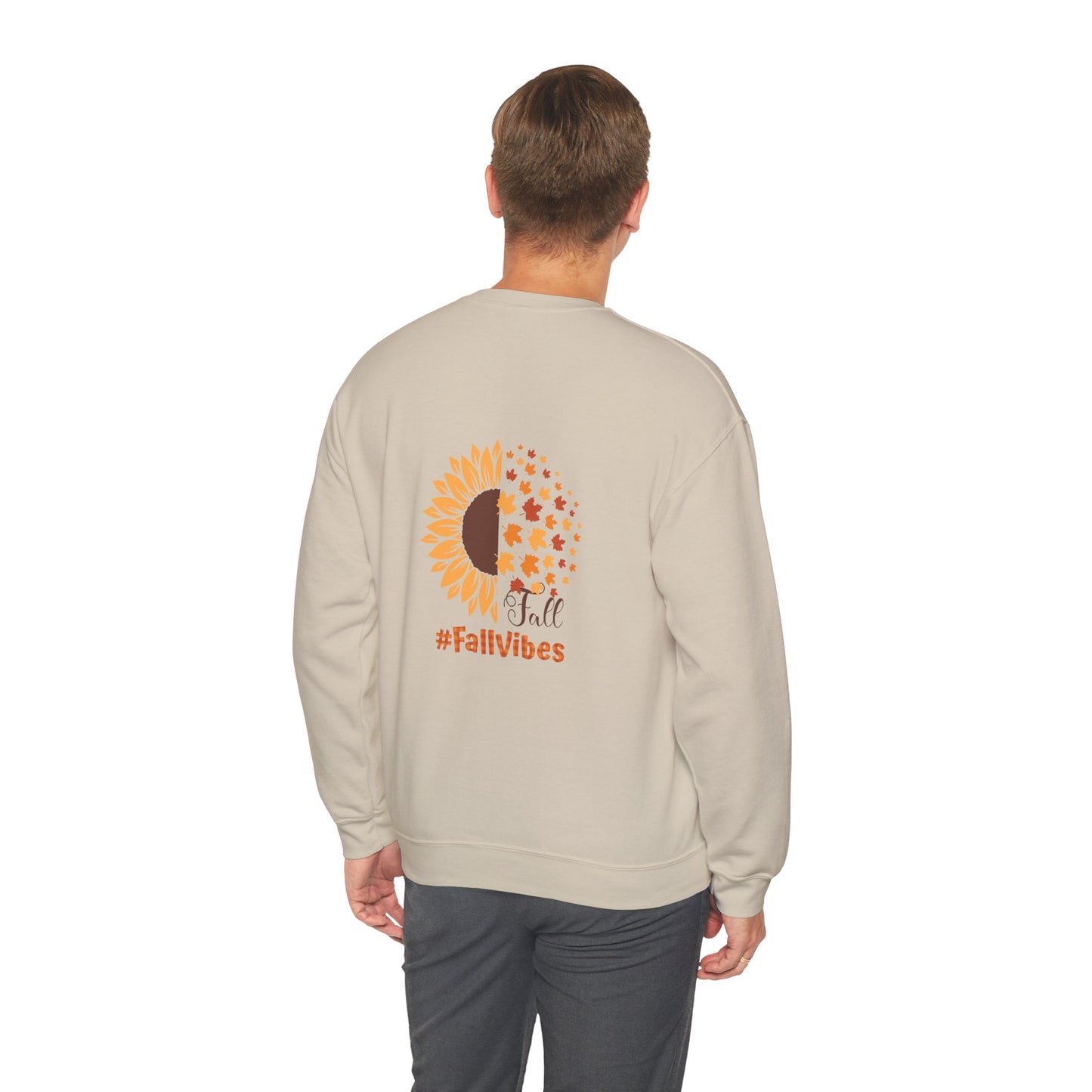 Fall Vibes Unisex Heavy Blend™ Crewneck Sweatshirt