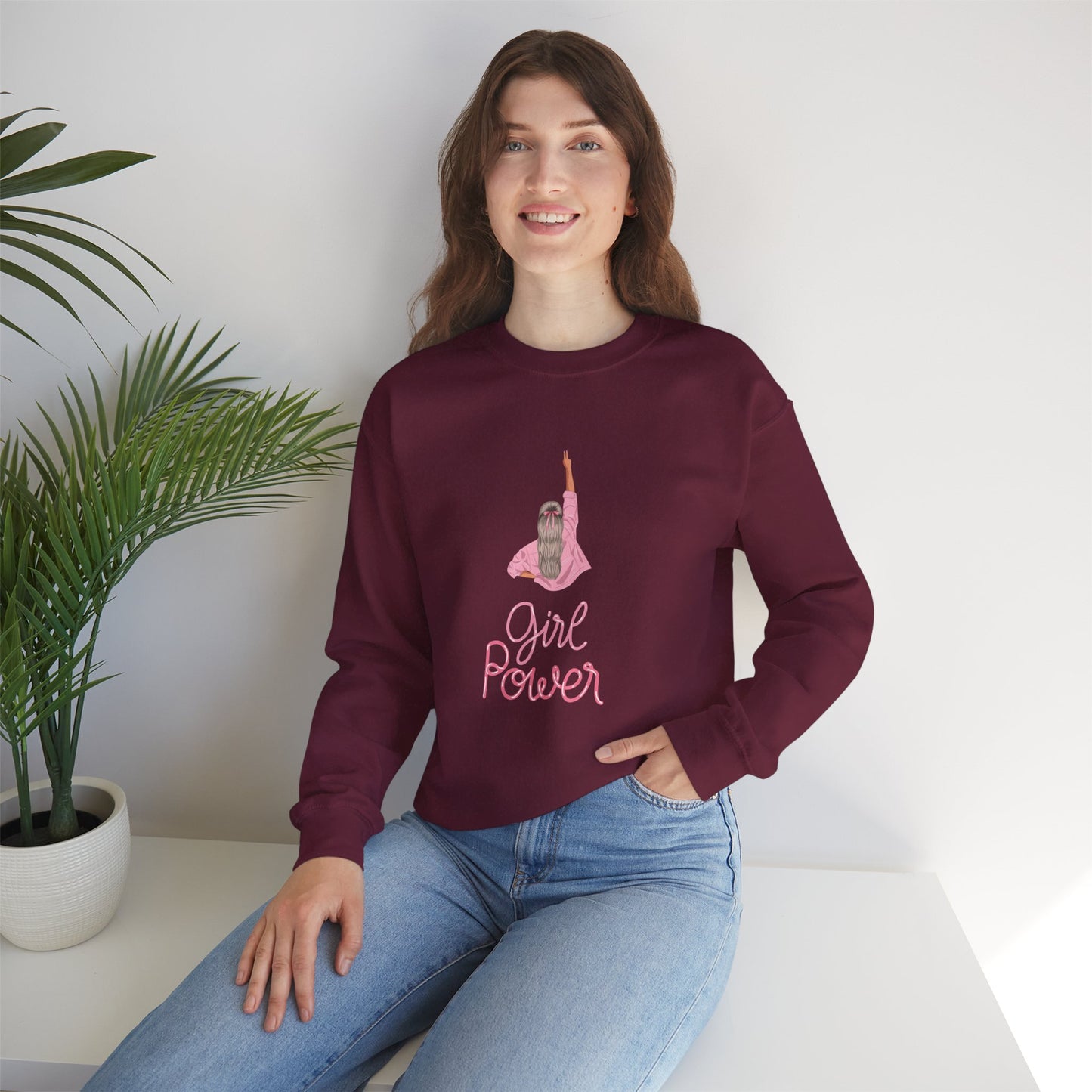Girl Power Women's Blend™ Crewneck Sweatshirt