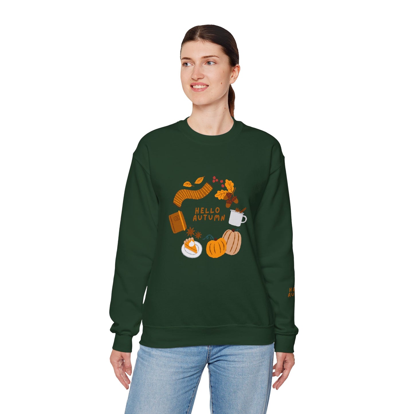 Colourful Autumn Unisex Heavy Blend™ Crewneck Sweatshirt