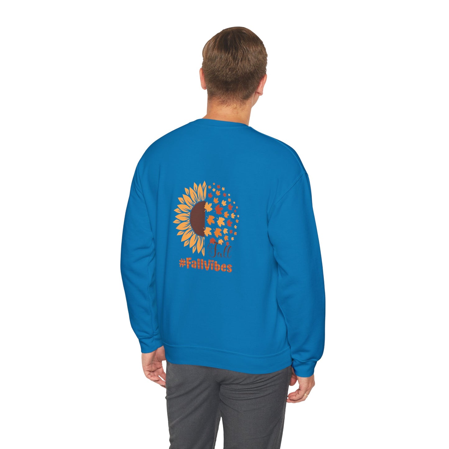 Fall Vibes Unisex Heavy Blend™ Crewneck Sweatshirt