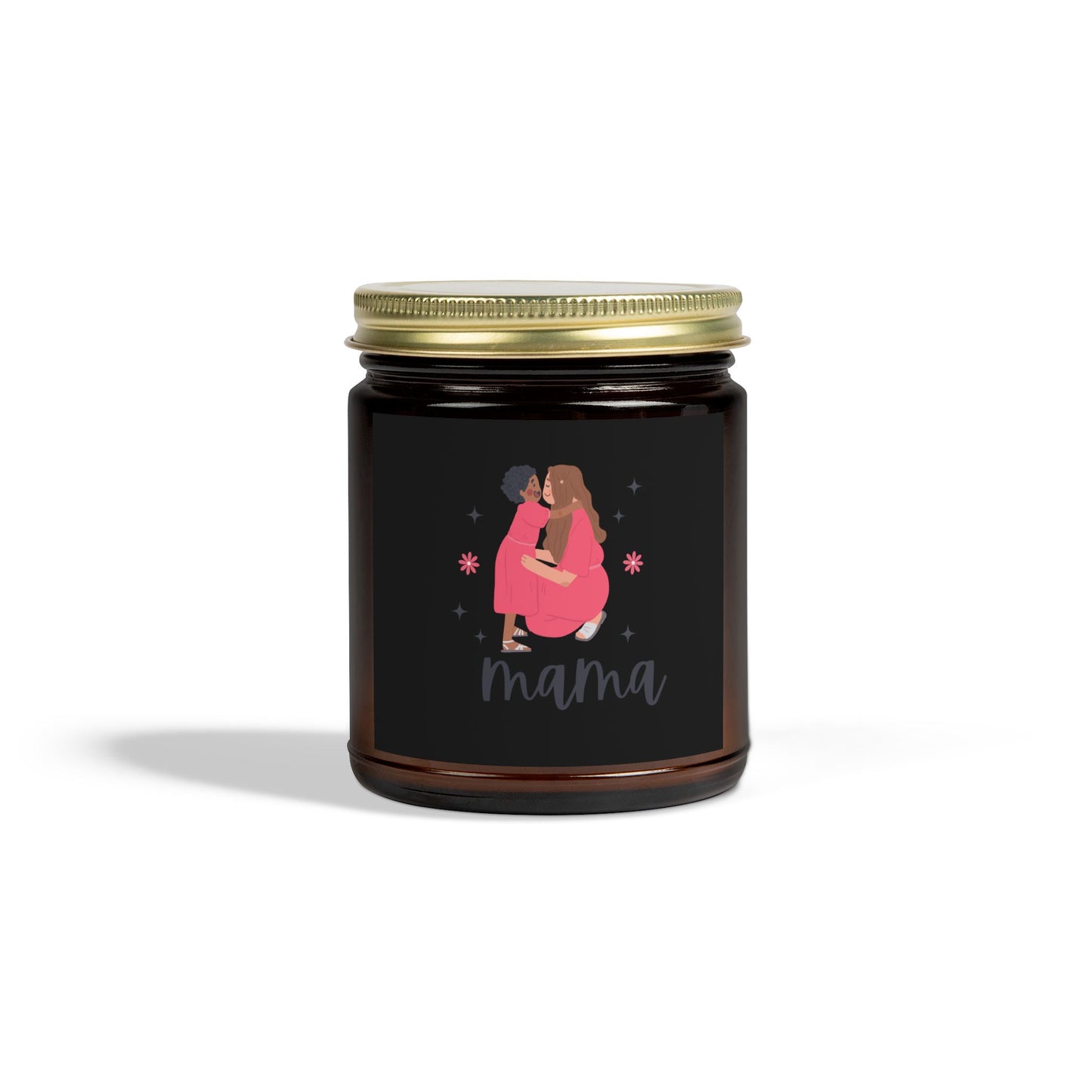 Mama Blackberry Vanilla Scented Candles, Coconut Apricot Wax (9oz)