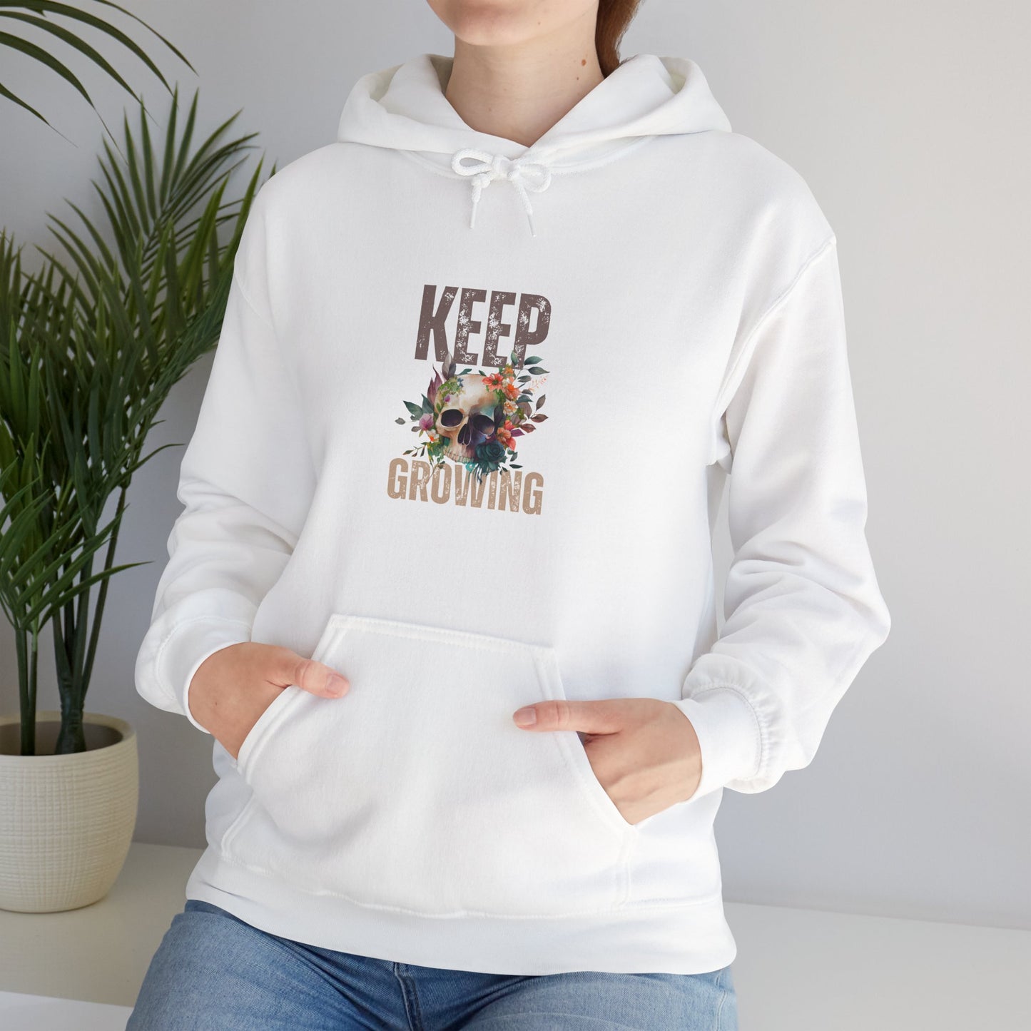 Keep Growing Unisex Heavy Blend™ Hooded Sweatshirt