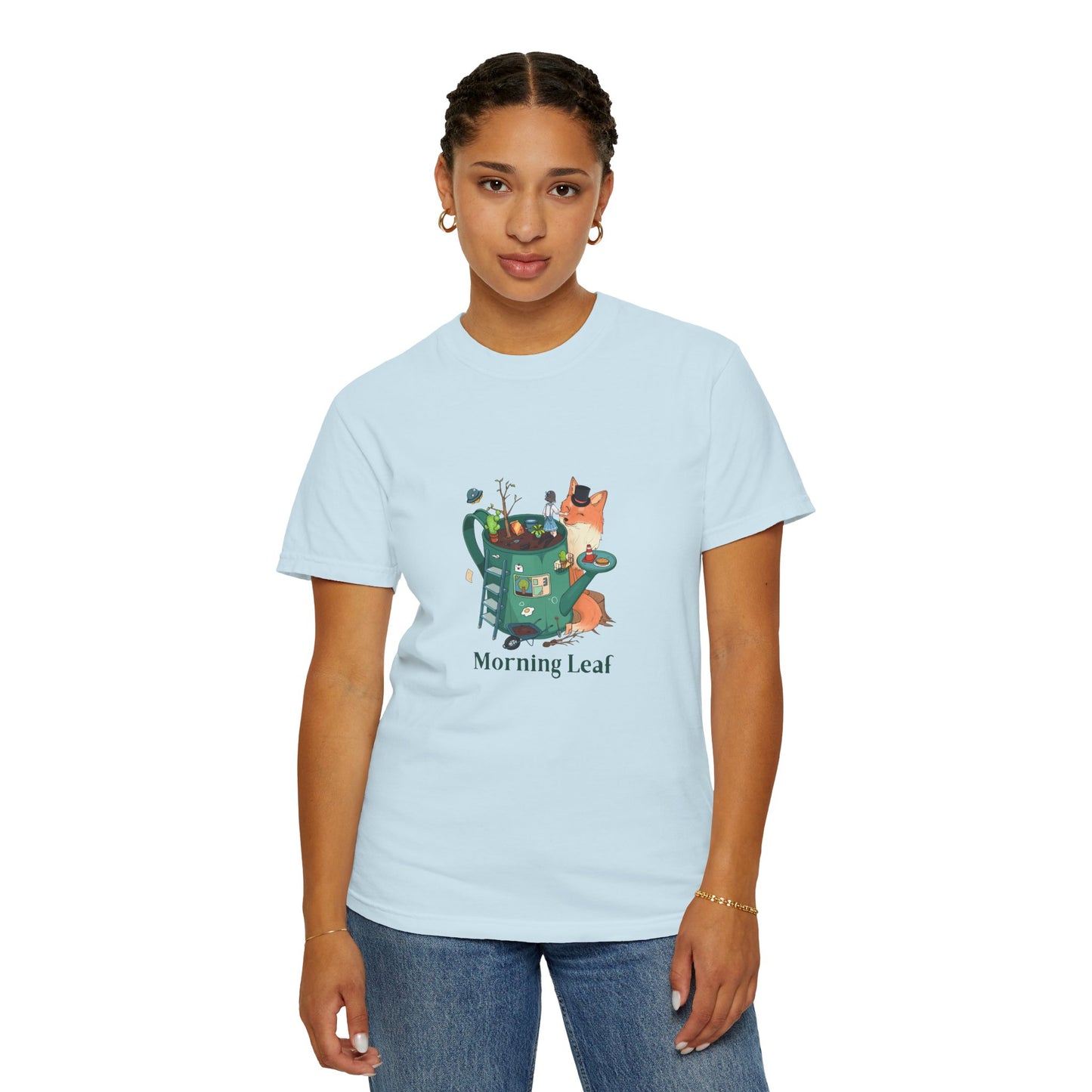 Morning Leaf Unisex Garment-Dyed T-shirt
