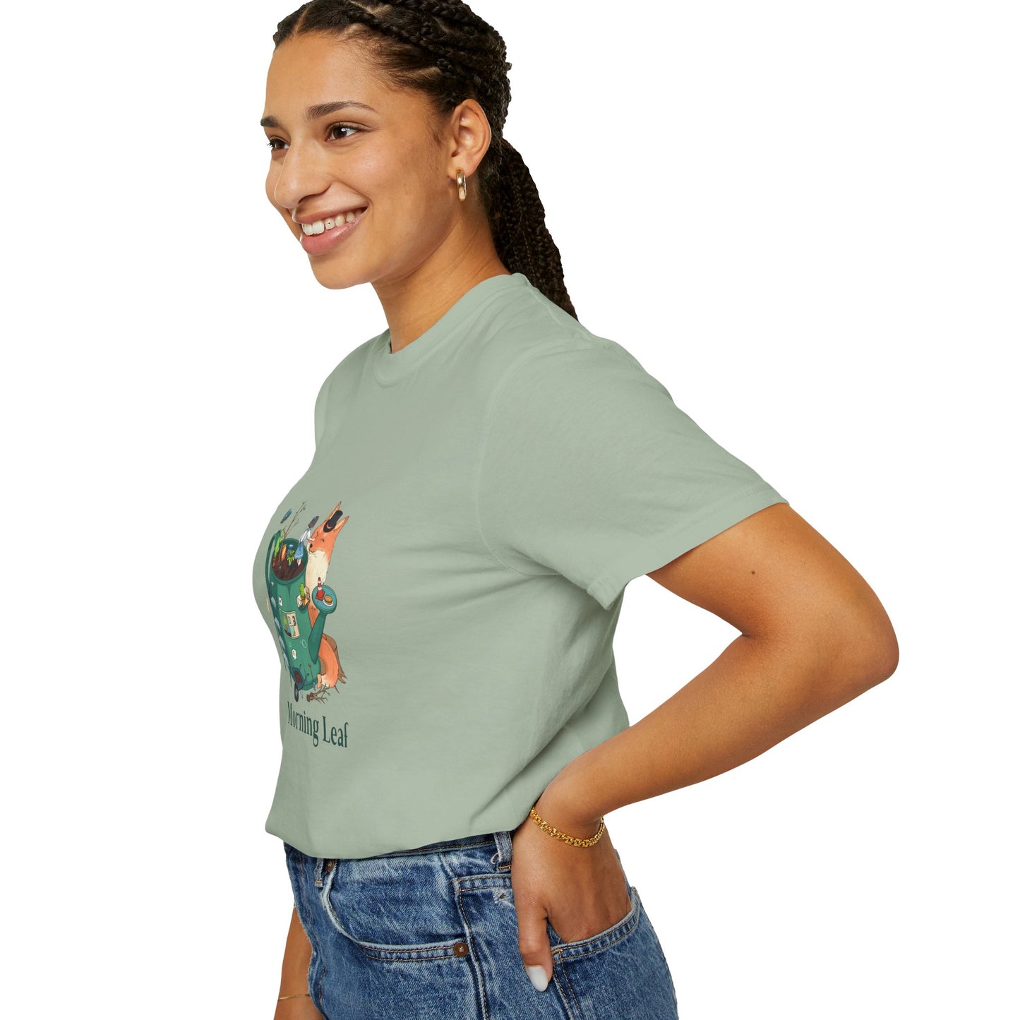 Morning Leaf Unisex Garment-Dyed T-shirt