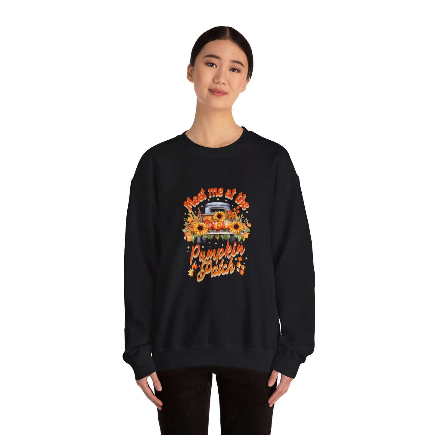 Meet Me At The Pumpkin Patch Unisex Heavy Blend™ Crewneck Sweatshirt