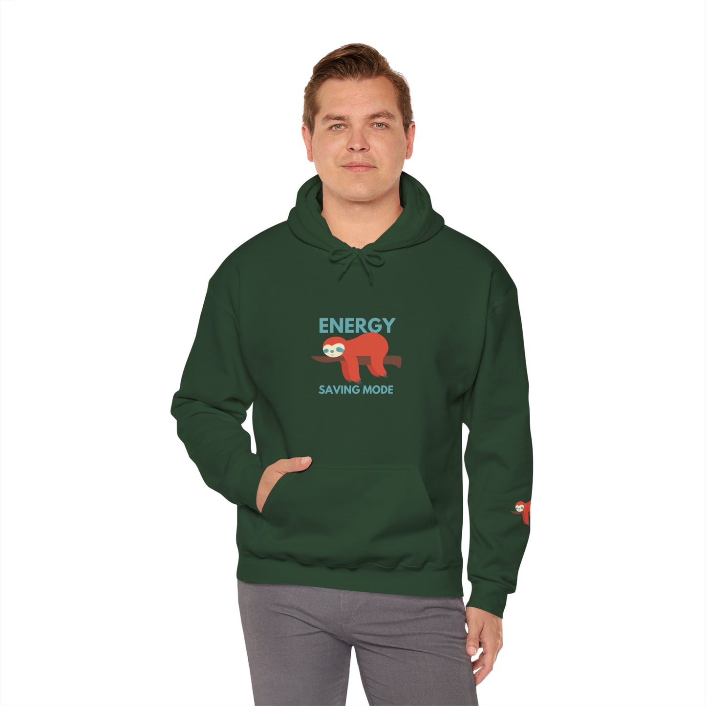 Energy Saving Mode Unisex Heavy Blend™ Hooded Sweatshirt