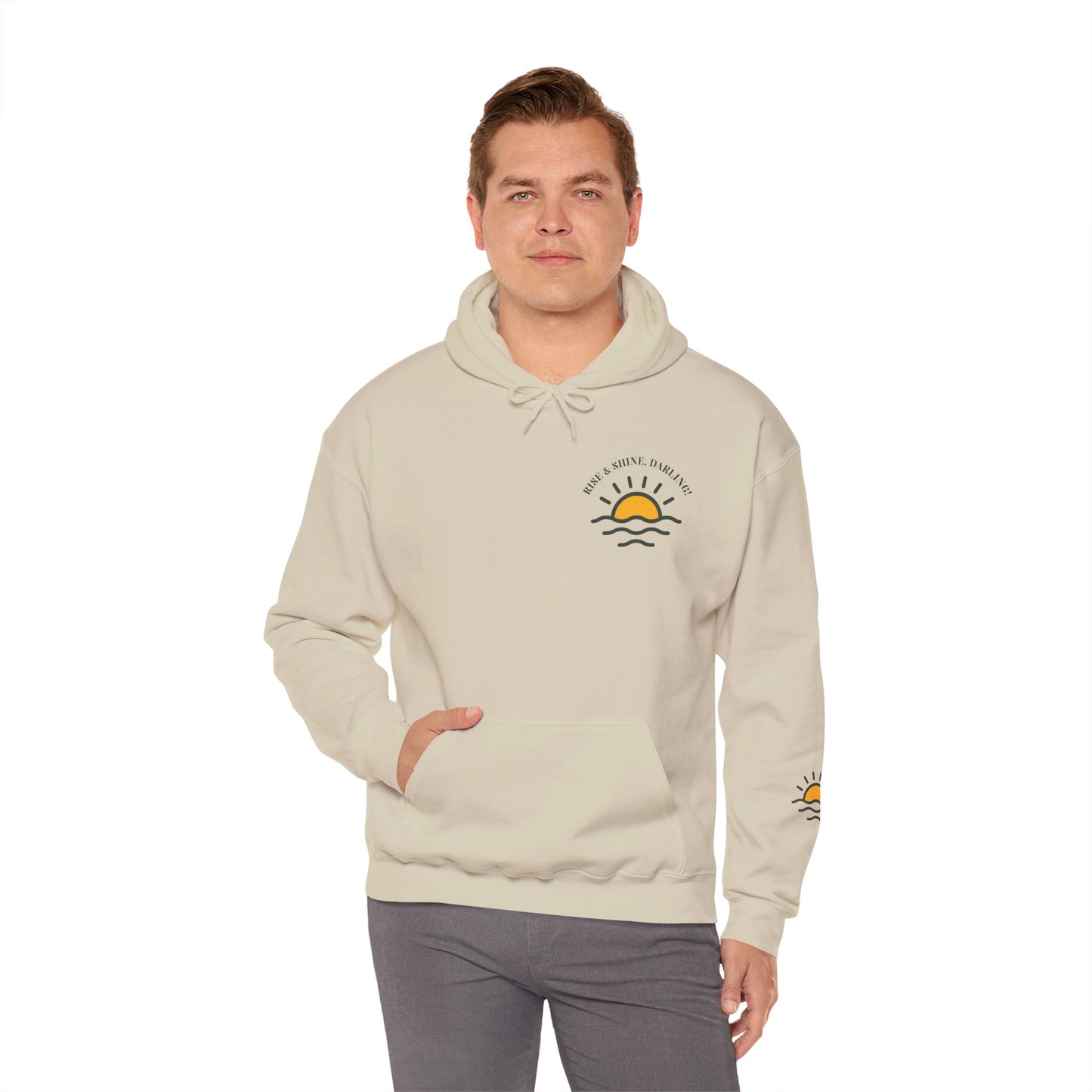 Rise And Shine, Darling! Unisex Heavy Blend™ Hooded Sweatshirt