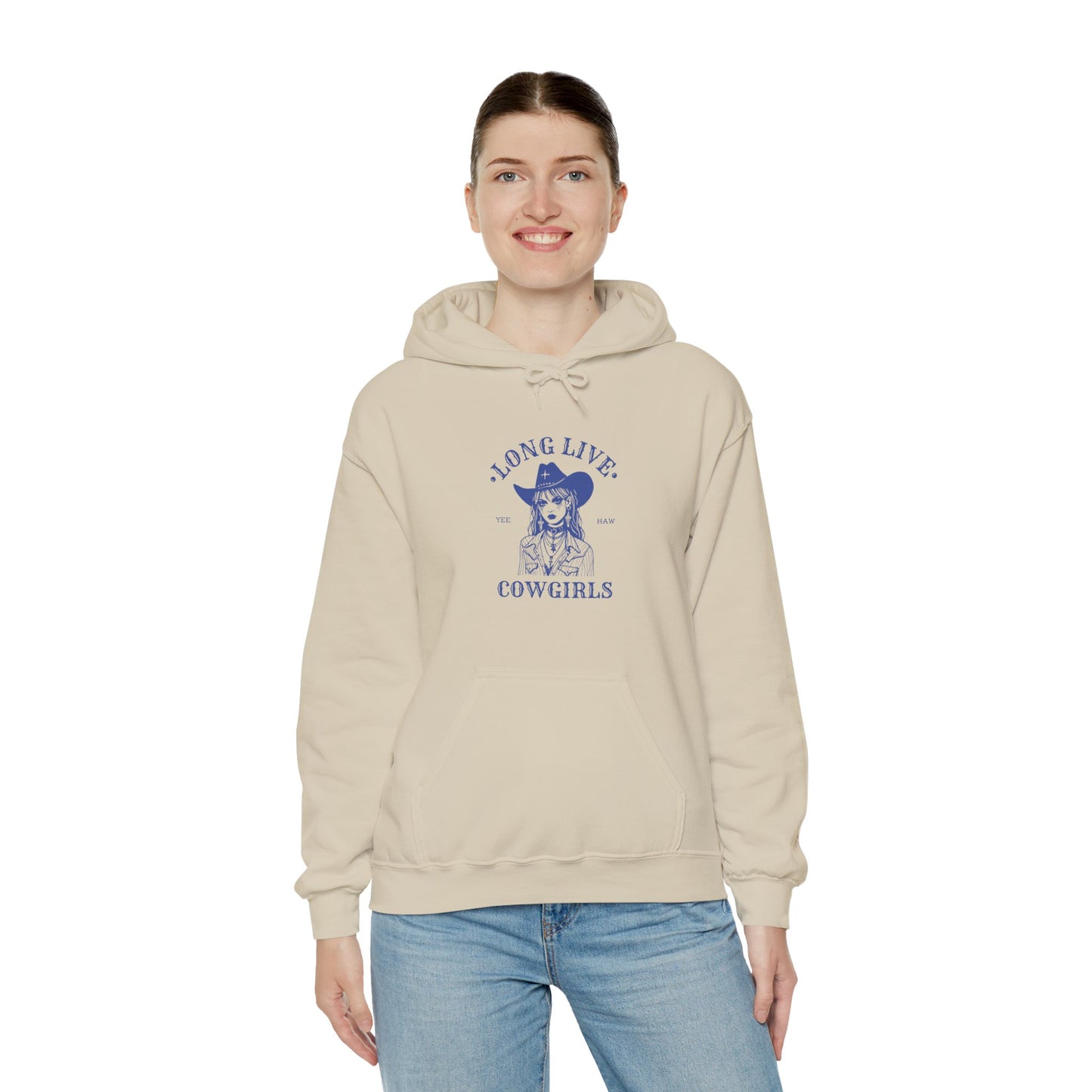 Long Live Cow Girls Women's Heavy Blend™ Hooded Sweatshirt