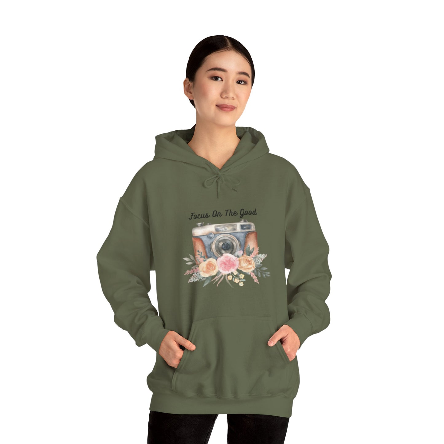 Focus On The Good Unisex Heavy Blend™ Hooded Sweatshirt