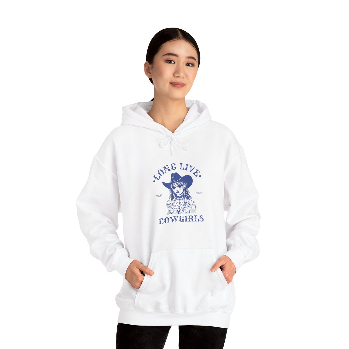 Long Live Cow Girls Women's Heavy Blend™ Hooded Sweatshirt